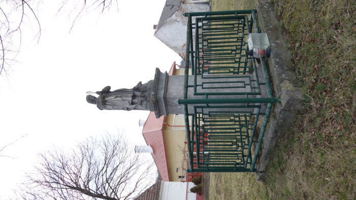 Statue of St. Vendelina - Plavecky Peter-3