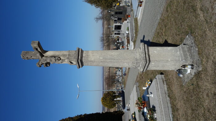 Hlavný kríž na cintoríne - Plavecký Peter-2