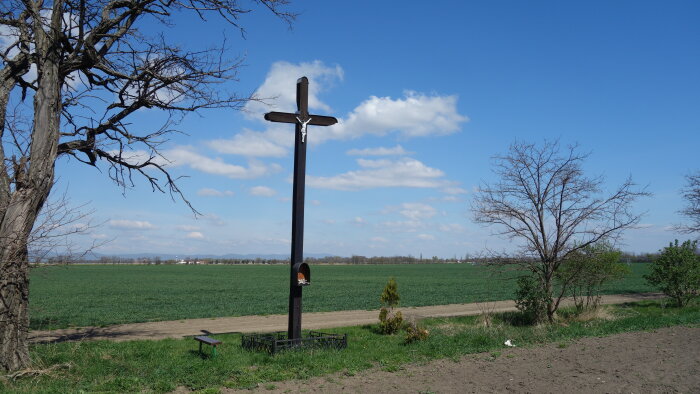 Cross in the field - Slovenská Nová Ves-1