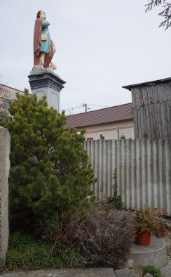 Statue of St. Vendelína - Prievaly-2