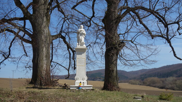 szobor Szent Vendelina – Hradiste pod Vratnom-1