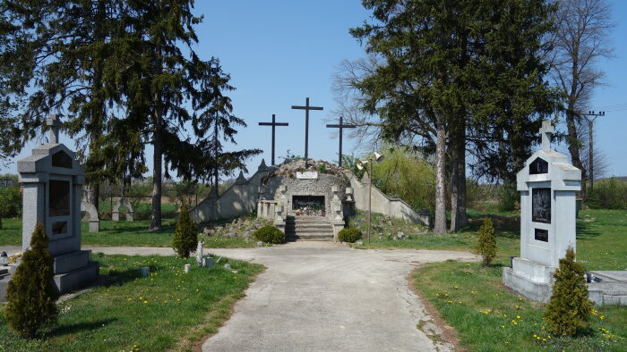 Křížová cesta, kalvárie a Boží hrob - Jablonica-1