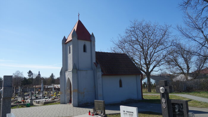 Kaplnka na cintoríne - Jablonica-4