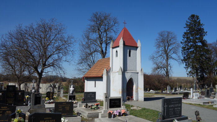 Kaplnka na cintoríne - Jablonica-1