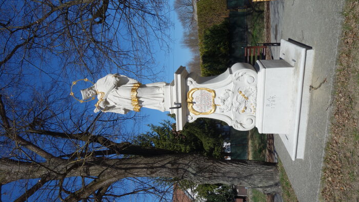 Statue of St. Jan Nepomucky - Jablonica-3
