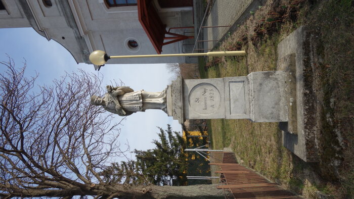 szobor Szent Ján Nepomucký - Cerová-2