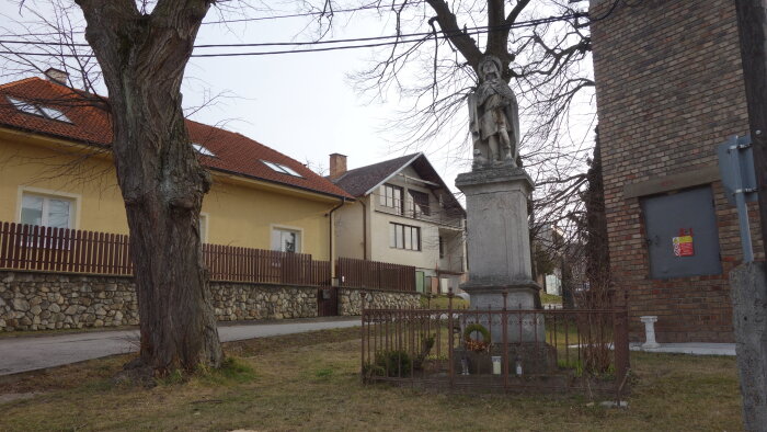 Statue of St. Vendelín - Cerová, part of Liesková-1