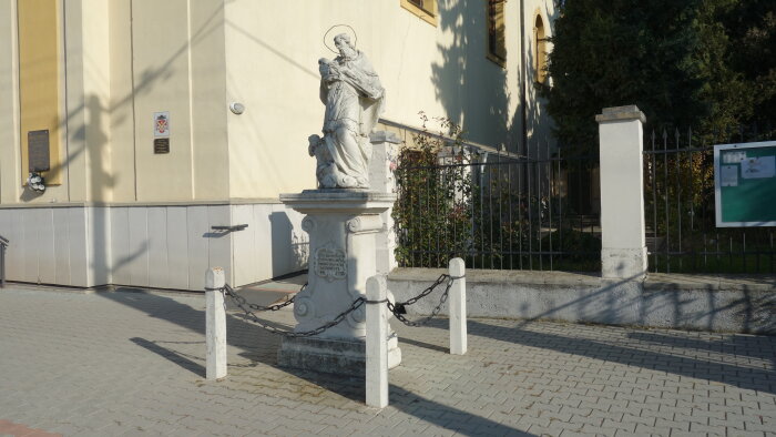 szobor Szent Ján Nepomucký - Dolná Krupá-1