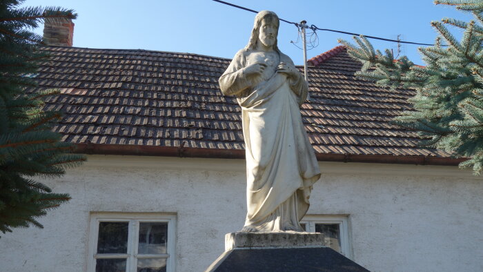 Statue of the Divine Heart - Dolná Krupá-2