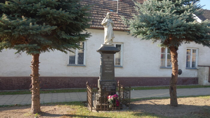 Statue of the Divine Heart - Dolná Krupá-1