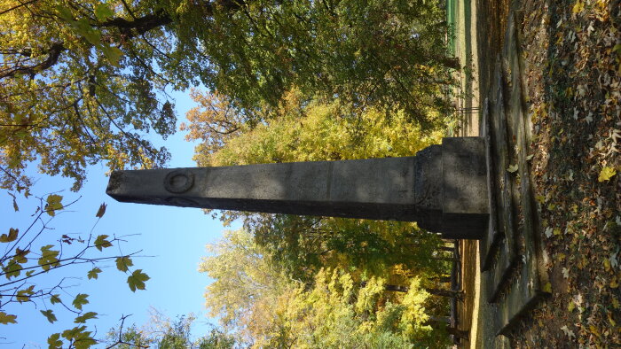 Obelisk in the park - Dolná Krupá-4