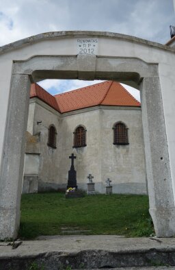 NKP Fortification and tower at the church - Lančár-4