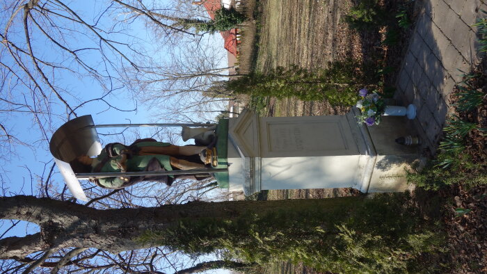 Statue von St. Vendelína - Špačince-3