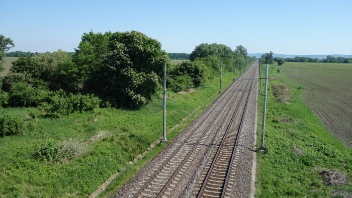 Standort des ehemaligen Bahnhofs Bučany-4