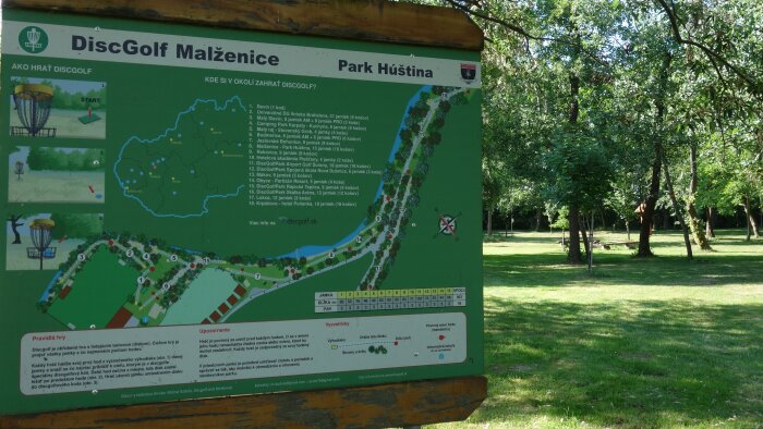 Disc golf course - Malženice-1