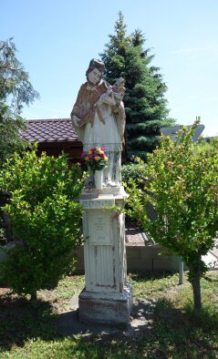 szobor Szent Ján Nepomucký - Brestovany, Horná Lovčice része-3