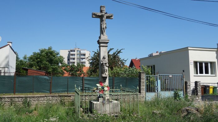 Prícestný kamenný kríž - Trnava-1
