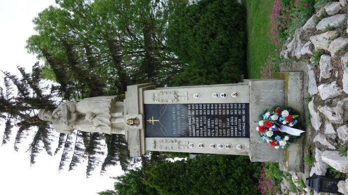 Monument to those who died in the world wars in Šúrovce-3