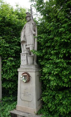 Statue of St. Florian in Veľké Šúrovce-3