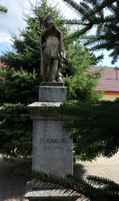 Statue von St. Wendelin-3