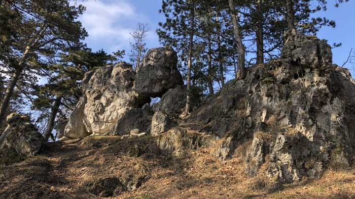 Rock formation under Lesy hill-2