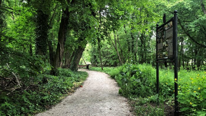 Educational trail through the Žičių park-14