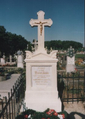 Az 1848-as magyar forradalom résztvevőjének síremléke - Takács János-3