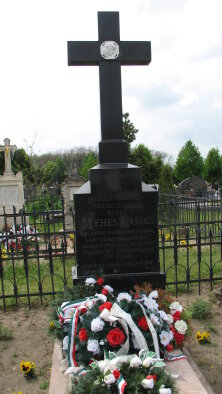 Az 1848-as magyar forradalom résztvevőjének sírja Méhes Karoly-2