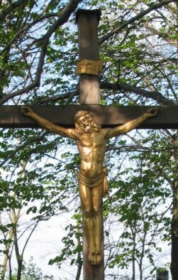 Drevený kríž na cintoríne - Veľké Úľany, Hajmáš-2