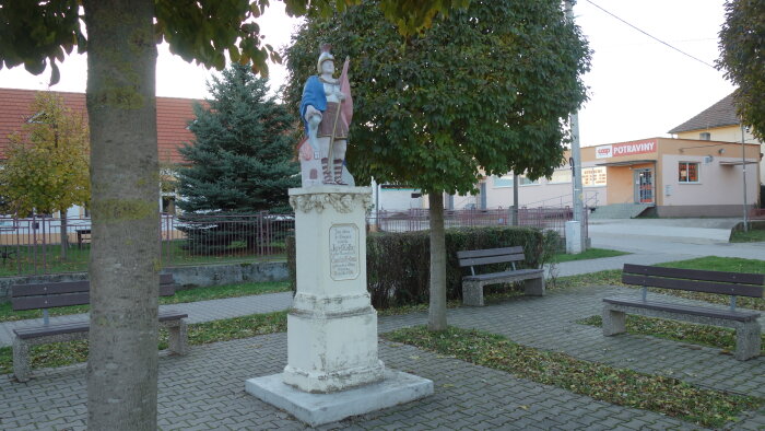 Statue des hl. Florian - Abraham-3