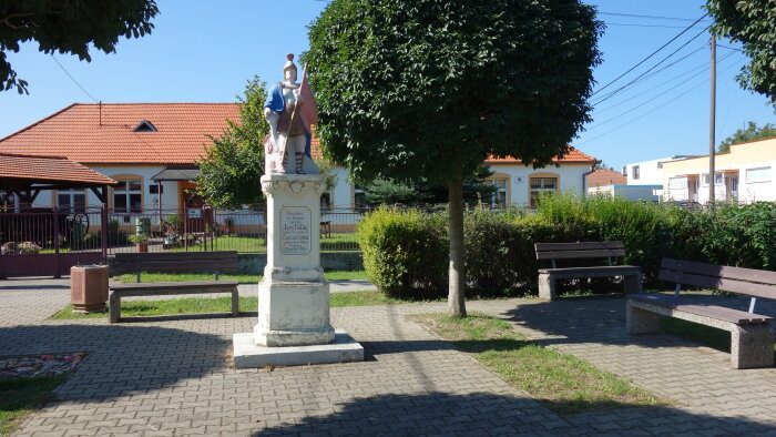 Statue des hl. Florian - Abraham-1