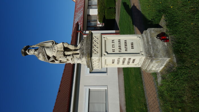 Statue des hl. Floriána- Pavlice-4