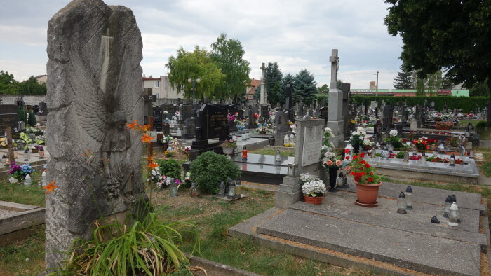 Cemetery- Križovany nad Dudváhom-1