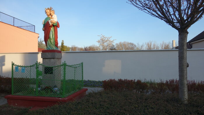 Statue des hl. Jozefa- Križovany nad Dudváhom-1