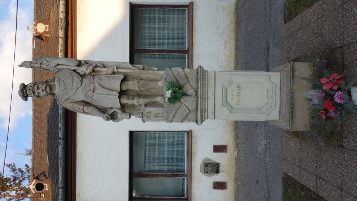 Statue des hl. Floriána - Majcichov-3