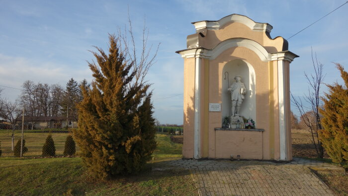 Statue of St. Vendelína- Voderady-1