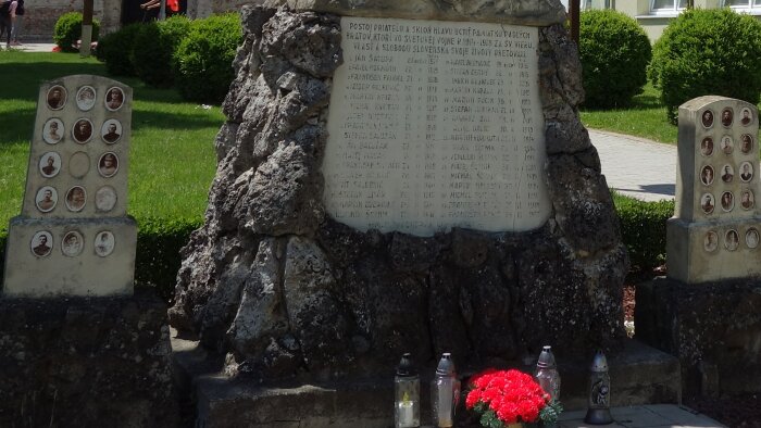 Monument to the fallen in World War I - Ružindol-3