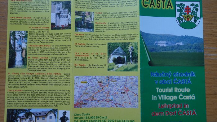 Educational trail in the village of Častá-2