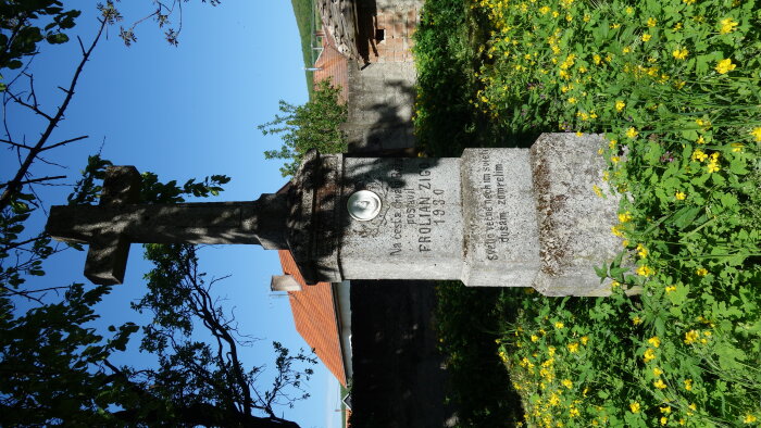 Cross on the former cemetery - Doľany-4