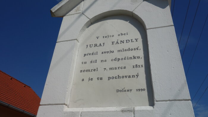Pomník Fándlyho - Doľany-5
