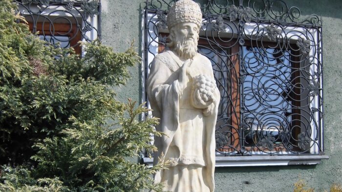 Statue of St. Urban in the winery complex - Doľany-1