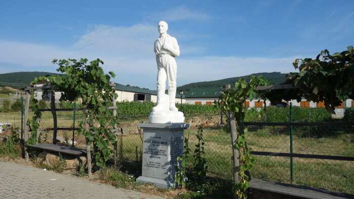 Statue of Štefan Mikuš - Doľany-4