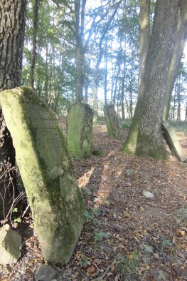 Zsidó temető - régi, Častá-6