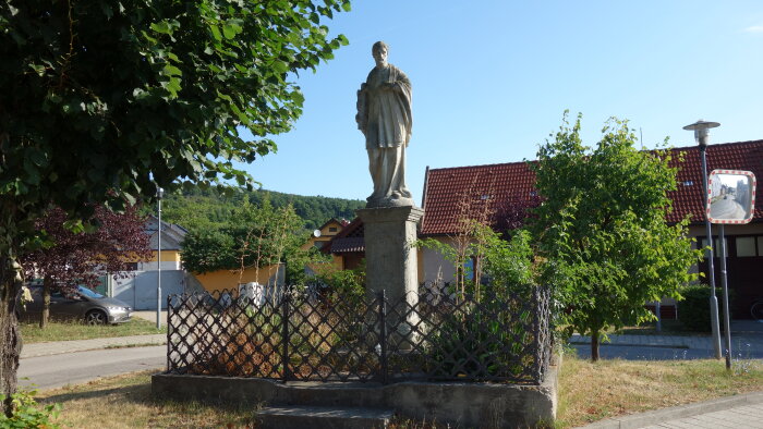 Statue of St. František Xaverský - Častá-2