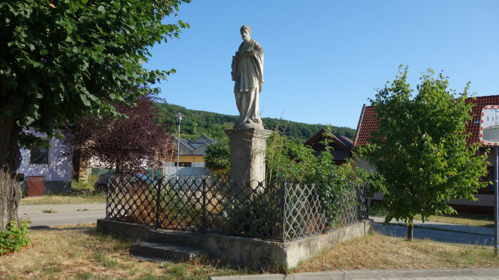 Statue of St. František Xaverský - Častá-1