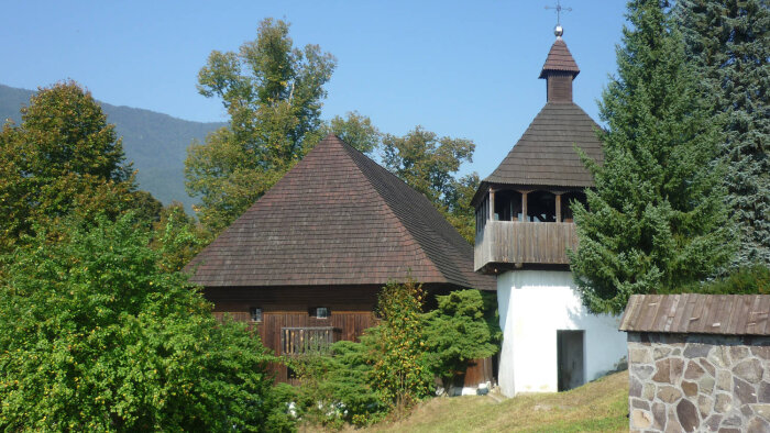 Istebné - wooden church, Dolný Kubín-3