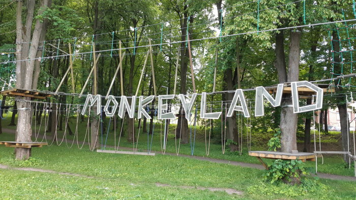 Monkeyland - Lanový park-1