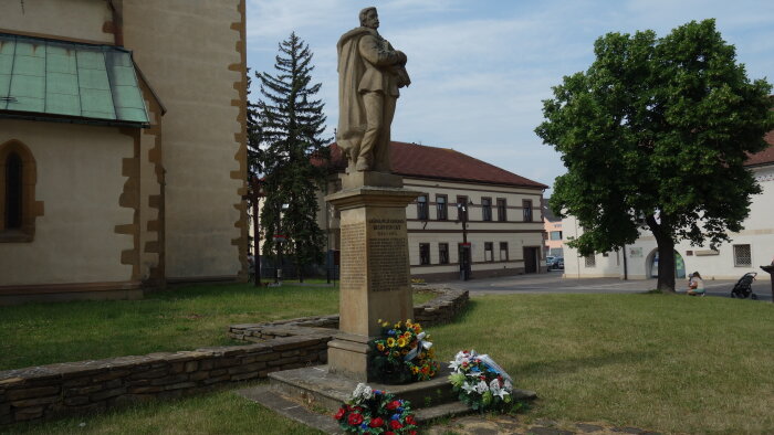 Statue von Gaspar Fejérpataka-Belopotocký - Liptovský Mikuláš-2