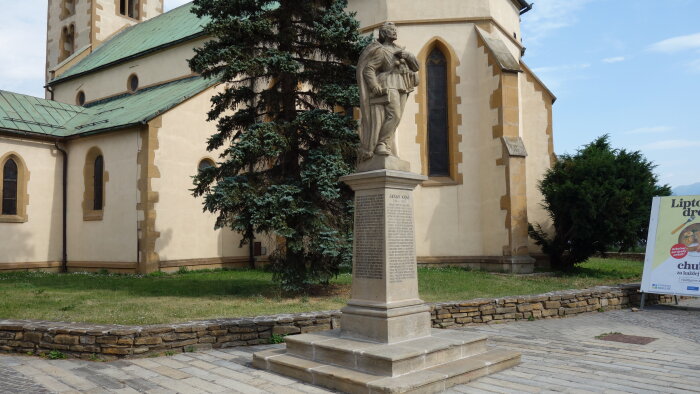 Statue of Janko Kráľ - Liptovský Mikuláš-1