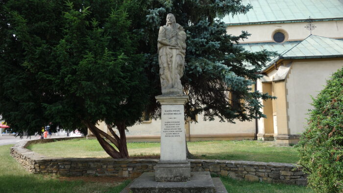 Statue of the nobleman Pongrác - Liptovský Mikuláš-1